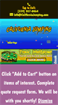 Mobile Screenshot of californiajumping.com